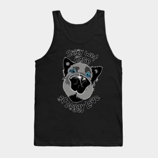 Doggy wet nose of Love Tank Top